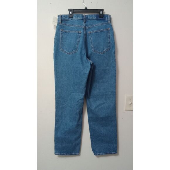Abercrombie & Fitch 90s Straight Jeans Women’s 10R Ultra High Rise NWT - Picture 3 of 8